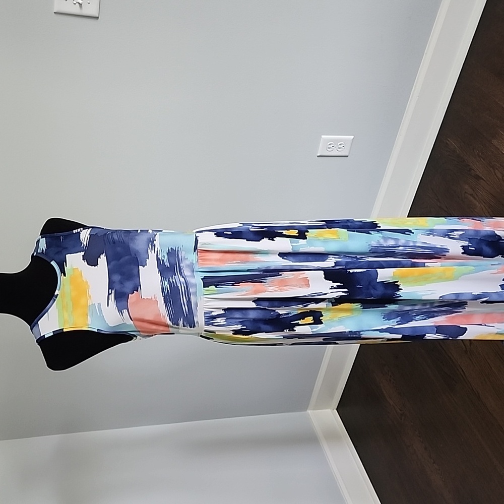 EGS Watercolor Maxi Dress